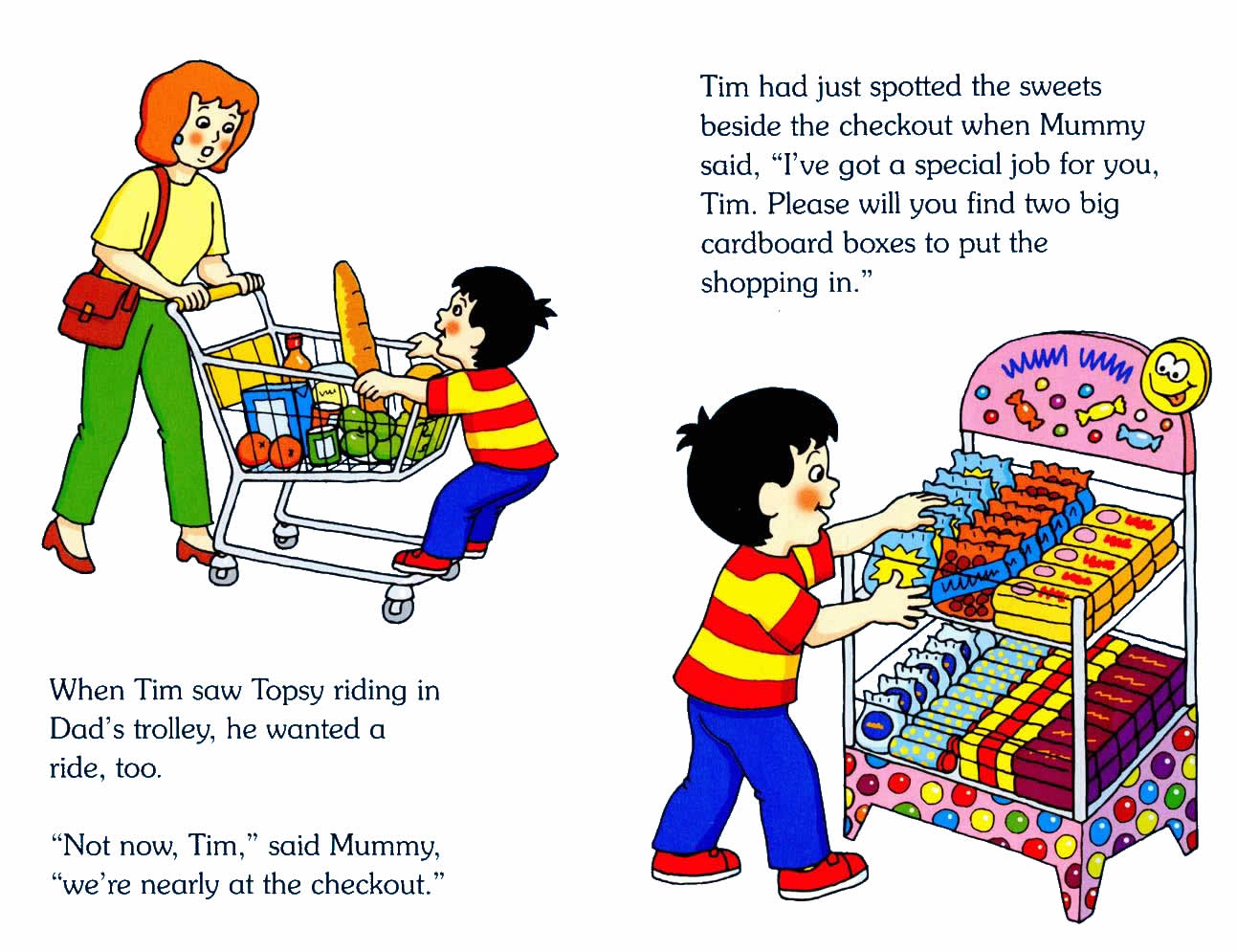 Ladybird - Topsy Tim Books - Little Shoppers (09),绘本,绘本故事,绘本阅读,故事书,童书,图画书,课外阅读
